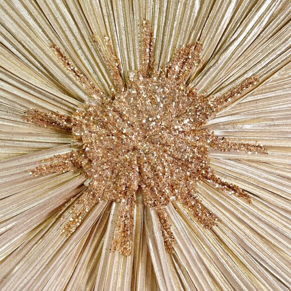 Whittall And Shon Gold Glitter Vintage Church Derby Hat - Picture 9 of 12